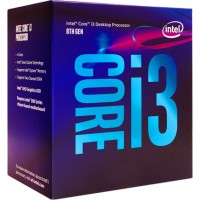 Intel Core i3-8100 Processor (4cores / 4 threads /6M Cache, 3.60 GHz)